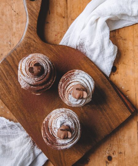 Belgian Chocolate Cruffin