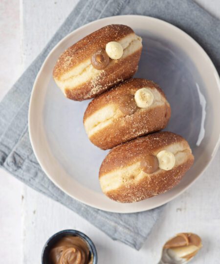 Dulce De Leche Cheesecake Doughnut
