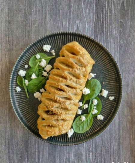 Feta and Spinach Danish Pastry NEW IMPROVED